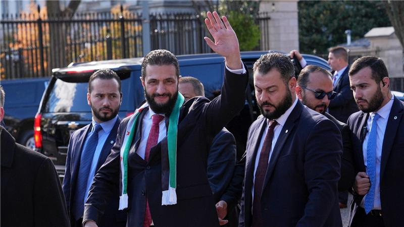 Al-Scharaas Besuch im Weißen Haus gilt als Wende in den Beziehungen beider Länder. 