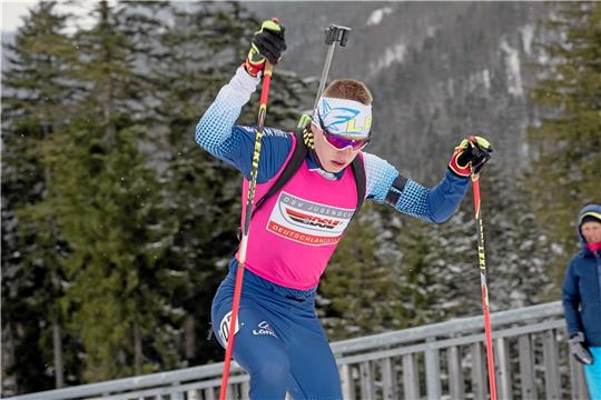 Albert Engelmann wird im Einzelrennen Sechster und verpasst knapp die Sensation. Foto: GZ-Archiv