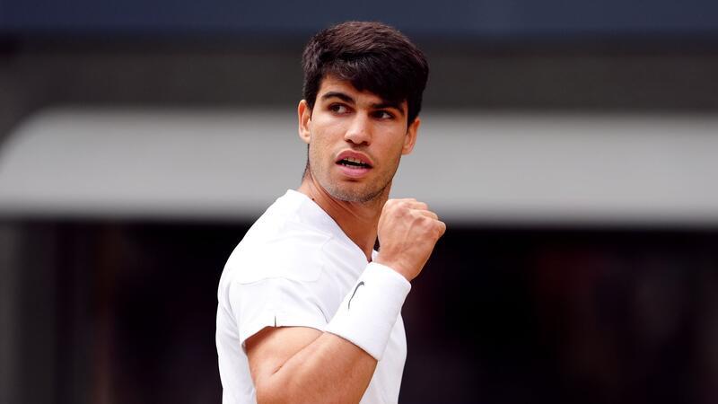 Pokal von Prinzessin Kate - Alcaraz triumphiert in Wimbledon Alcaraz verteidigte gegen Novak Djokovic seinen Wimbledon-Titel.