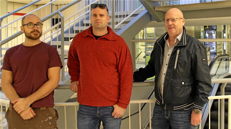 Alexander Kornehl, Daniel Bode und Martin Bode.