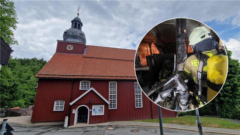 Alexander Pinnows größte Angst ist es, irgendwann einmal die Altenauer Kirche löschen zu müssen. Darum pocht er jetzt auf eine Brandmeldeanlage.
