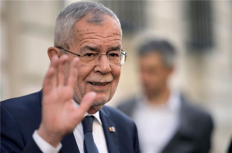 Österreich: Van der Bellen schwach bei den Jungen Alexander Van der Bellen, neuer alter Bundespräsident von Österreich, in Wien.
