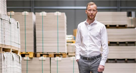 Alexander Wietasch übernimmt ab sofort die Pappenfabrik Obenauf in Eckertal.