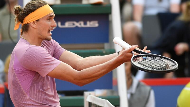 Alexander Zverev beschwerte sich mehrfach über Schiedsrichterentscheidungen.