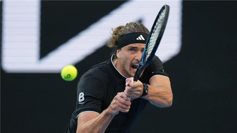 Alexander Zverev besiegte in Melbourne in der 3. Runde den Briten Cameron Norrie.