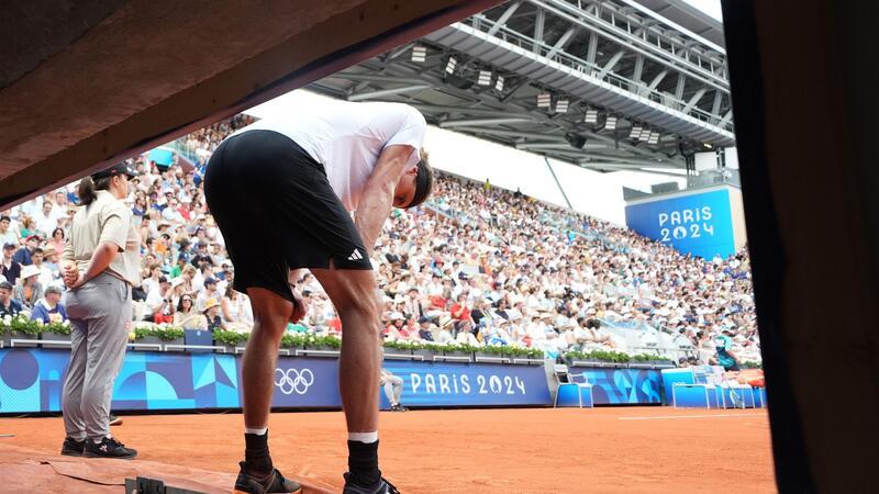„Nah dran“: Zverev mit Husten auf Jagd nach Grand-Slam-Traum Alexander Zverev hatte bei Olympia mit körperlichen Problemen zu kämpfen.