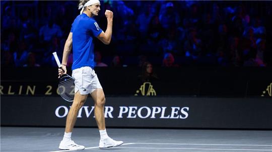 Alexander Zverev hatte nach dem Laver Cup in Berlin eine kurze Turnierpause eingelegt.