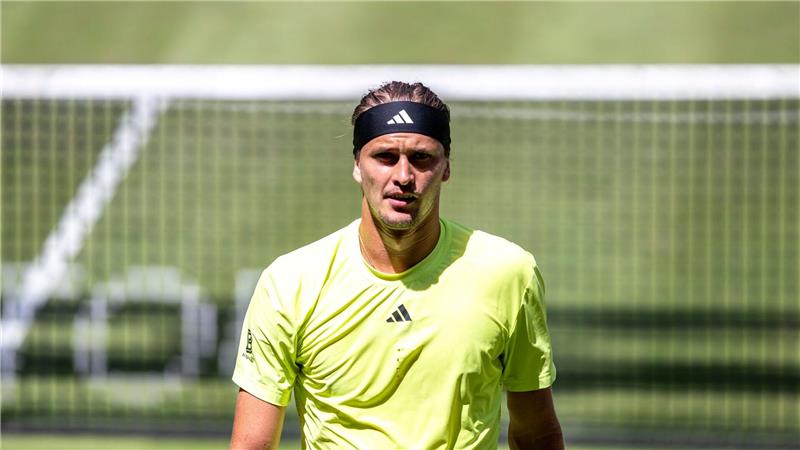 Nach Zwischenfall: Zverev in Halle mühelos im Achtelfinale Alexander Zverev hatte zum Auftakt in Halle keine Mühe.
