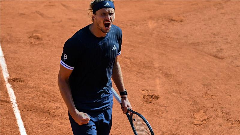 „Happy End“: Zverev kürt sich zum Grand-Slam-Champion Alexander Zverev jubeln nach einem Punktgewinn.
