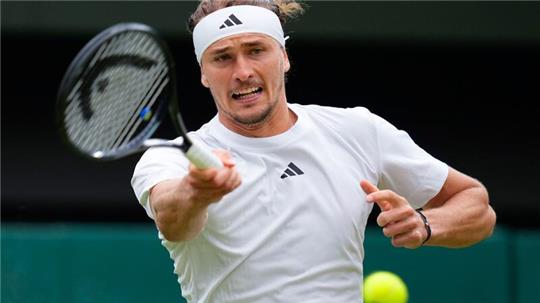 Alexander Zverev scheiterte in Wimbledon im Achtelfinale.