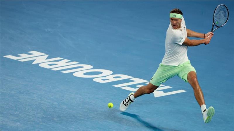 Alexander Zverev schied im Vorjahr bei den Australian Open im Halbfinale aus.