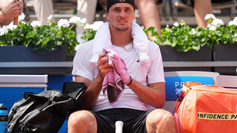 Nächstes Zverev-Drama: Gold-Traum endet angeschlagen Alexander Zverev startete in sein Viertelfinale gegen Lorenzo Musetti nicht, wie er sich das vorgestellt hatte.