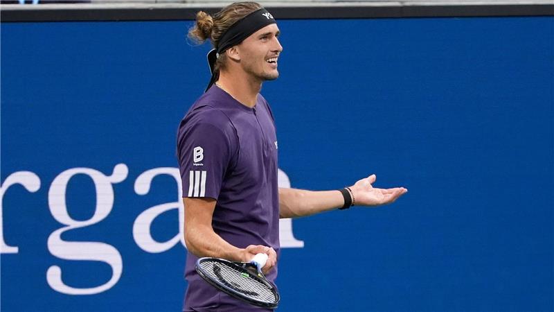 Alexander Zverev war in seinem Drittrundenmatch ratlos.