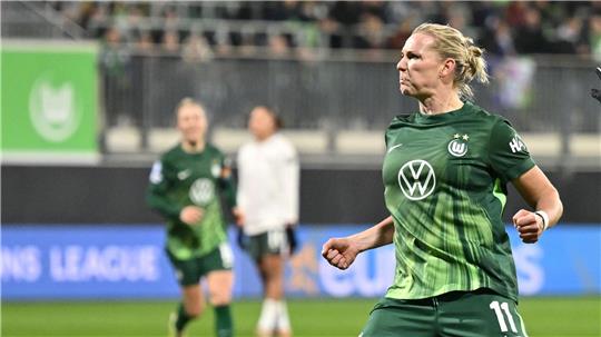 Alexandra Popp vom VfL Wolfsburg traf gegen den HSV doppelt. (Archivfoto).