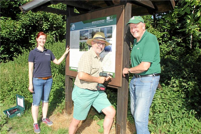 Zeitreise auf dem Grenzweg zur Eckertalsperre Alfred Heineke