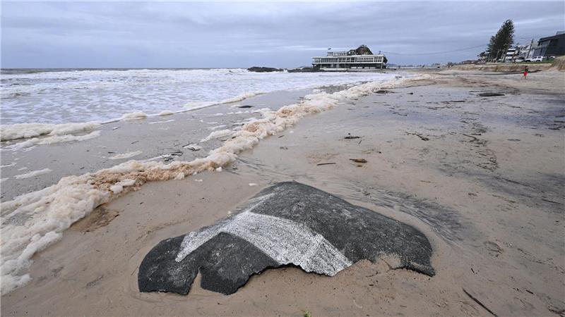 Sturm spült „goldene“ Strände in Australien teilweise weg „Alfred“ hat hunderte Kilometer Strand erodiert.