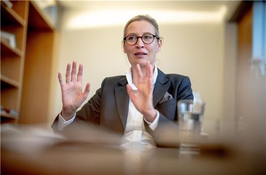 Alice Weidel fordert eine ausgewogene Sicht auf den Konflikt in der Ukraine.