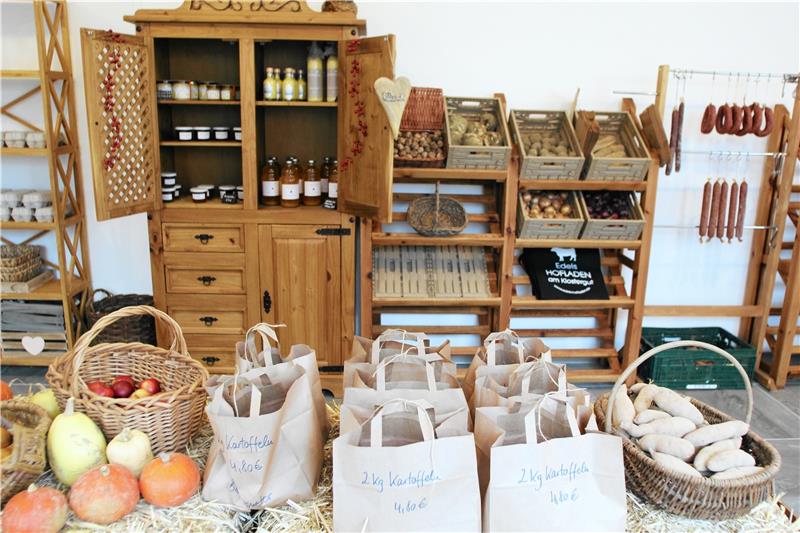 Regionale Lebensmittel: Erster Hofverkauf Bad Harzburgs eröffnet Alle Frischwaren und fast alle haltbaren Produkte stammen aus der Region. Foto: Nachtweyh