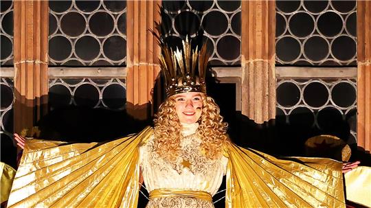 Alle zwei Jahre wird das Nürnberger Christkind neu gewählt.