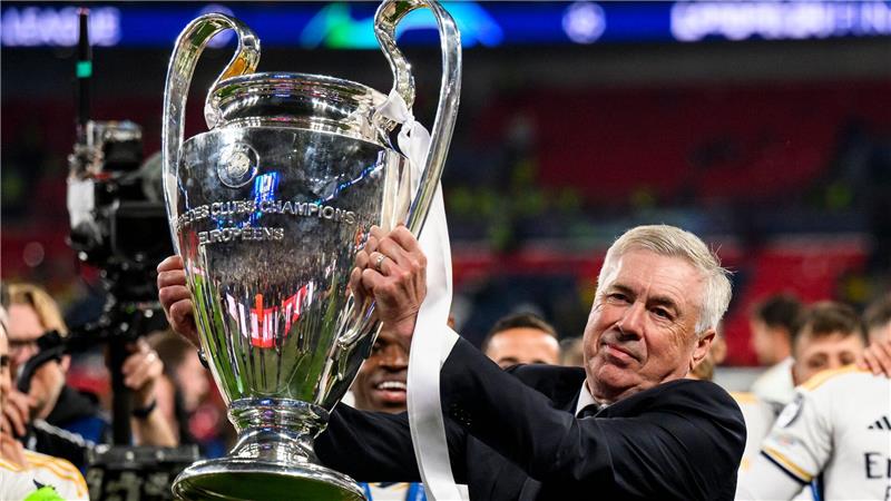 Real-Job für Alonso frei: Ancelotti wird Brasilien-Coach Allein mit Real gewann Carlo Ancelotti dreimal den Henkelpott.