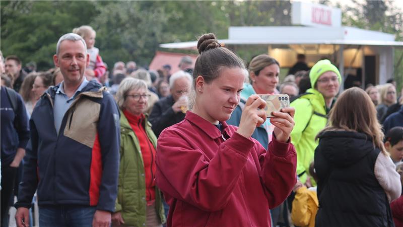 Alles im Kasten: Die Bollrich-Flammen sind ein beliebtes Fotomotiv.