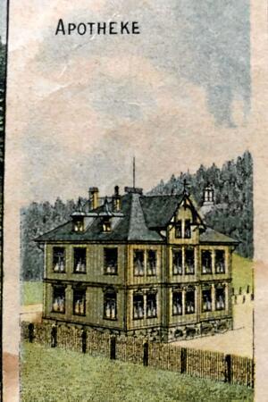 Als Logierhaus Villa Marie wurde das Haus 1894 errichtet.