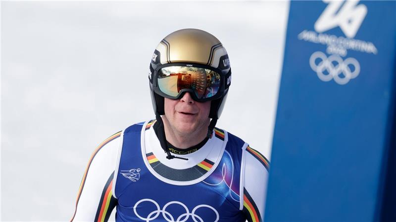 Als einziger Deutscher kommt Simon Jocher bei der Olympia-Abfahrt nur auf den 21. Platz.