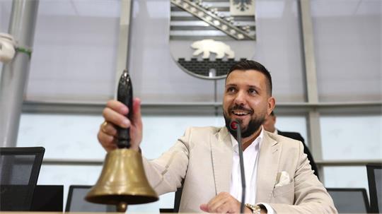 Als erster AfD-Politiker in Deutschland ist Tobias Rausch am vergangenen Dienstag zum Landtagspräsidenten von Sachsen-Anhalt gewählt worden. (Archivbild) 