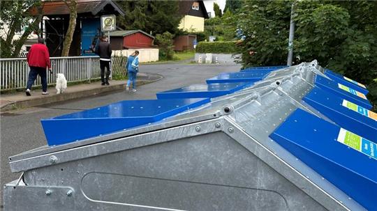 Alter Standort, alter Ärger: Bereits vor 20 Jahren hatte das Relexa-Hotel gegen Wertstoffcontainer an der Karl-Röhrig-Straße protestiert.
