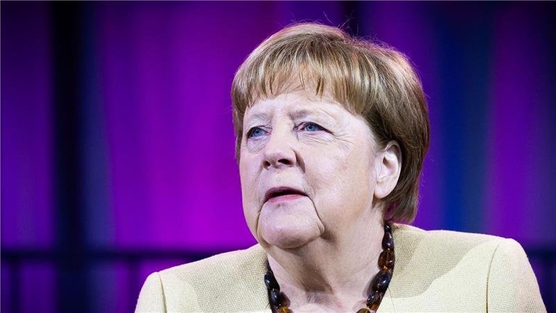 Altkanzlerin Merkel übte in ihrem Auftritt auch Selbstkritik.