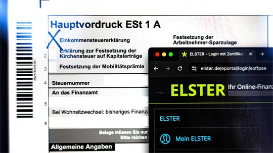 Am 1. Juli startet die Steuererklärung mit einem Klick. (Symbolbild)