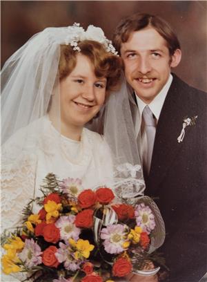 Am 23. August 1974 heiraten die Künstels in der St.-Salvatoris-Kirche in Zellerfeld.
