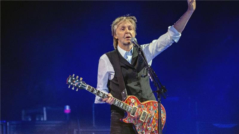 Vorfreude auf Paul McCartneys Album – Duett mit Ringo Starr Am 29. Mai veröffentlicht Paul McCartney sein Album „The Boys Of Dungeon Lane“. In London durften einige Fans es schon hören. (Archivbild)