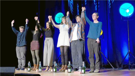 Am 9. März geht der 1. Fem-Slam im Kulturkraftwerk erfolgreich über die Bühne. Foto: Zietz