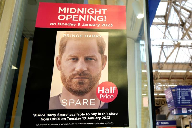 Prinz Harry rüttelt an Fundamenten der Monarchie Am Dienstag kommen die Memoiren von Prinz Harry offiziell in den Handel. Zum halben Preis.