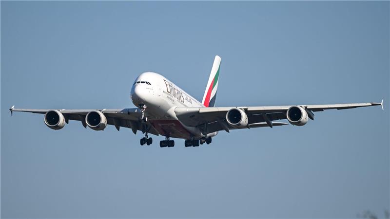 Am Dienstag landete bereits ein Flug der Airline Emirates in Frankfurt.