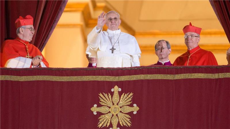 Geschlossene Gesellschaft: Wie läuft die Papstwahl ab? Am Ende des Konklaves von 2013 wurde Jorge Mario Bergoglio Papst Franziskus. (Archivbild)