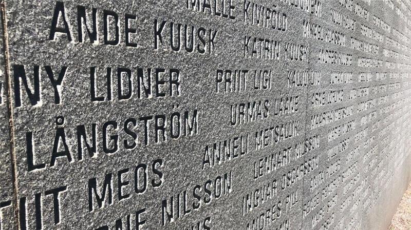 Untergang der „Estonia“ - Ostsee-Katastrophe mit 852 Toten Am Estonia-Denkmal in Stockholm wird der 852 Todesopfer gedacht. (Archivfoto)