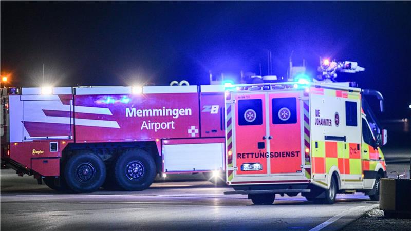 Am Flughafen Memmingen wurde ein Rettungseinsatz ausgelöst. 