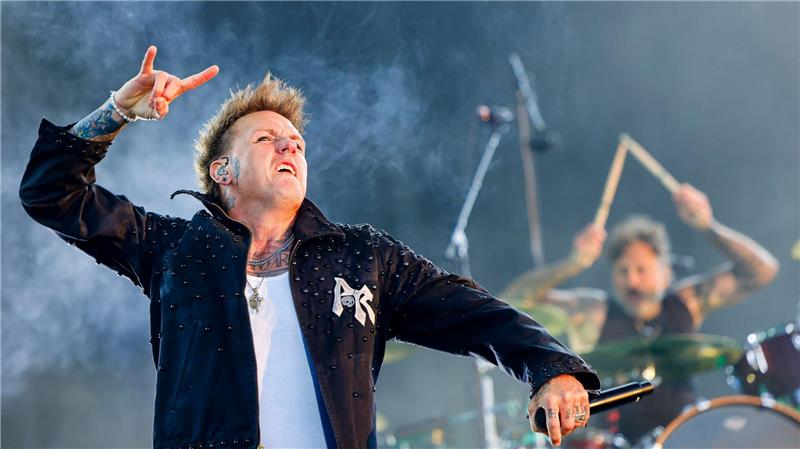 Endspurt für Schlammfestival in Wacken Am Freitagabend brachten Papa Roach das Infield des Festivals zum Kochen.