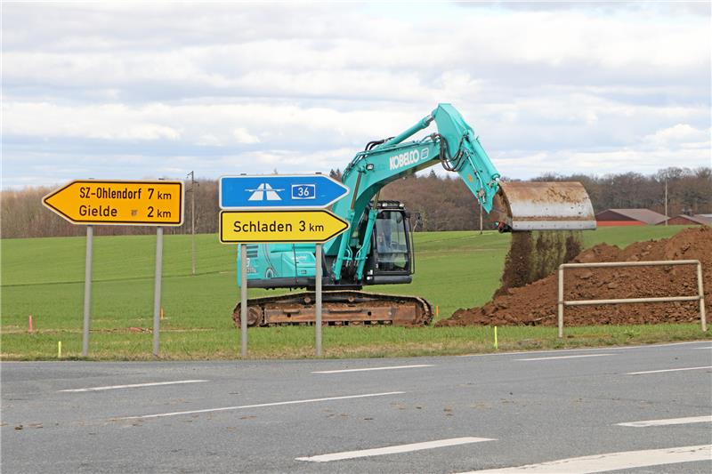 L500 für Umbau der Gielder Kreuzung monatelang voll gesperrt Am Montag beginnen die Erdarbeiten an der Gielder Kreuzung. Foto: Gereke