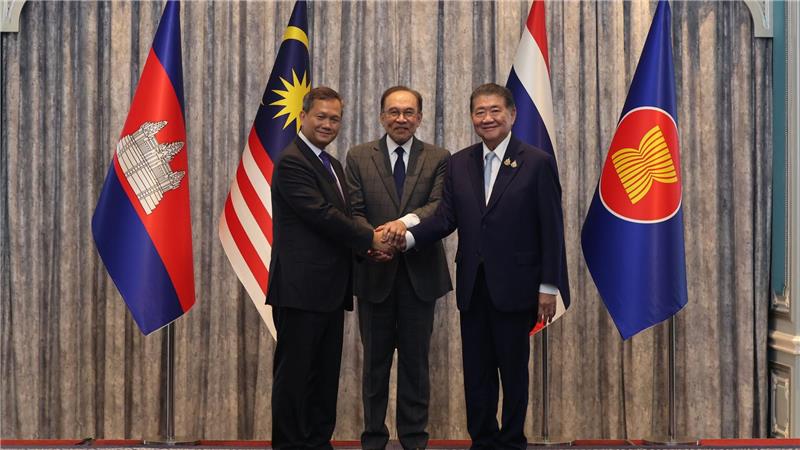 Thailand und Kambodscha: Prekäre Waffenruhe hält weitgehend Am Montag hatten sich beide Seiten auf eine Waffenruhe geeinigt.