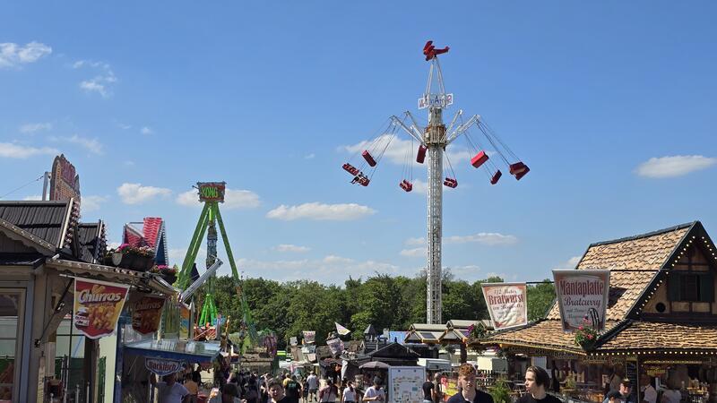 Am Nachmittag füllte sich der Platz zusehends.