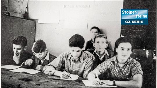 Am Ratsgymnasium wird der junge Kurt Heilbrunn insbesondere von einem Geschichtslehrer drangsaliert, der ihn stets als „Saujude“ betitelt und ihn aus dem Unterricht wirft, weil die „stolze deutsche Geschichte nicht für jüdische Ohren“ bestimmt sei. Fotos: Stadtarchiv Goslar, Privat, Epping