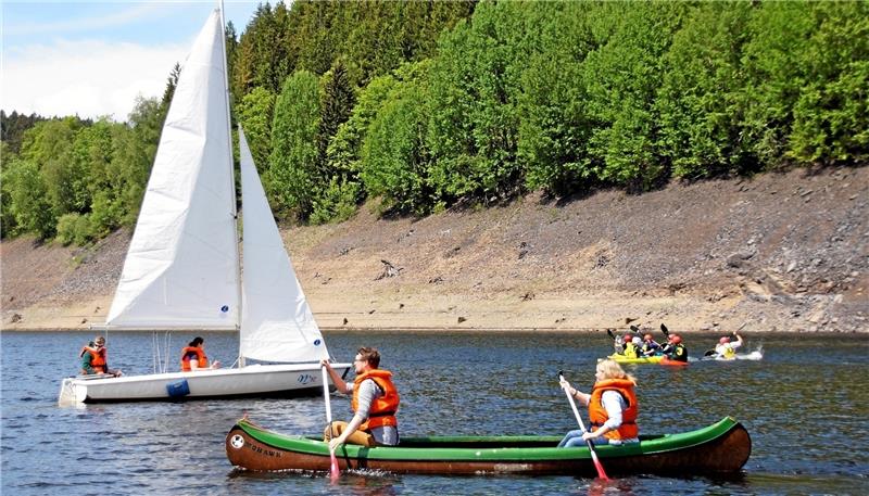 Am Samstag lädt das Bootshaus der TU Clausthal zum Fest ein – Besucher können sich kostenlos Wassersportgeräte ausleihen.  Foto: GZ-Archiv