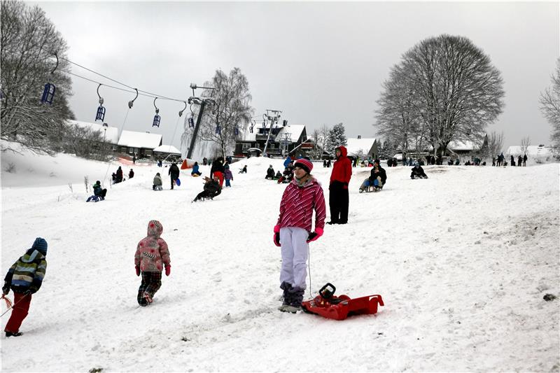 Am Samstag öffnet der Rodellift im Hasental in Hohgeiß.  Archivfoto: Eggers