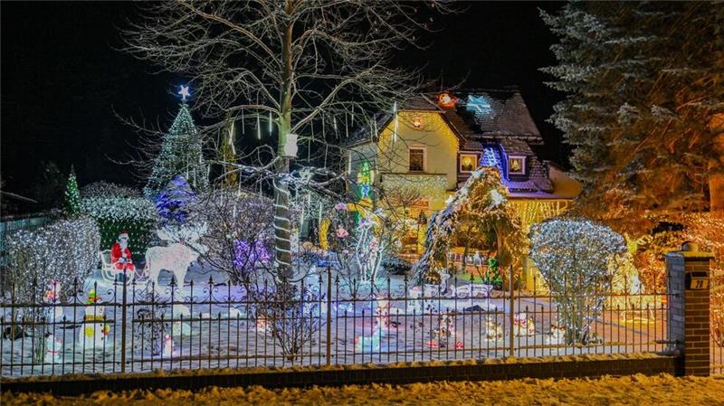 Am Sonntag gehen auch bei Familie Muschner in Brandenburg die Lichter an.