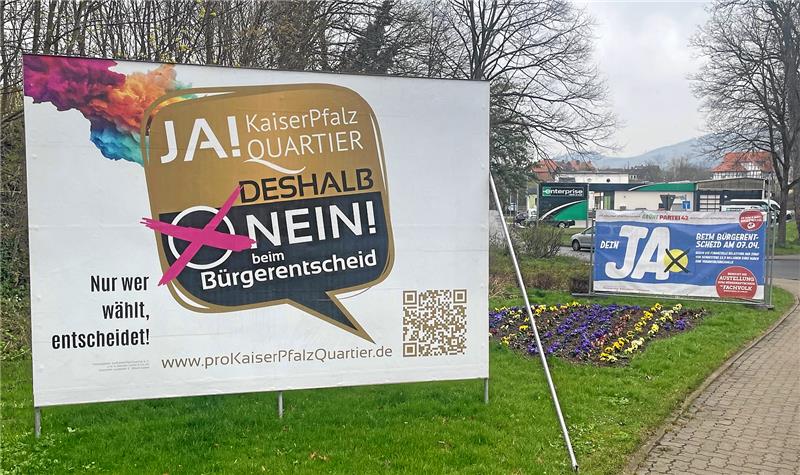 Am Sonntag sind die Goslarer zum ersten Bürgerentscheid in der Stadtgesachichte aufgerufen. Foto: Heine