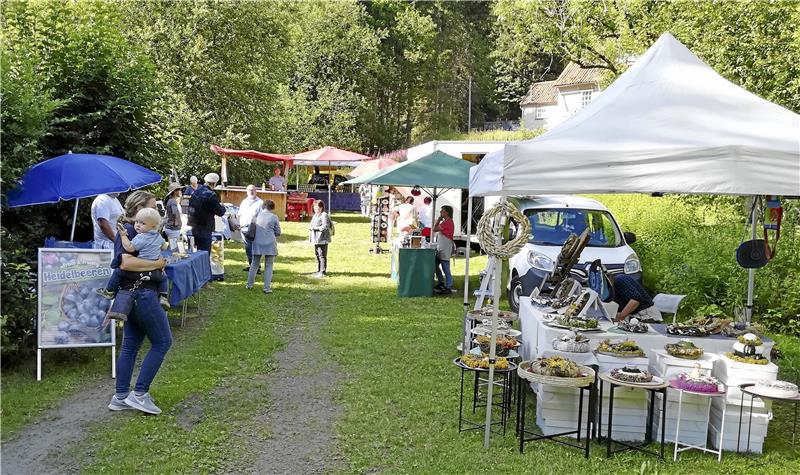 Am Sonntag steigt am Ringer Zechenhaus der letzte Markt von Christiane Kilian. Die ehemalige Inhaberin hat das Grundstück verkauft. Foto: Privat