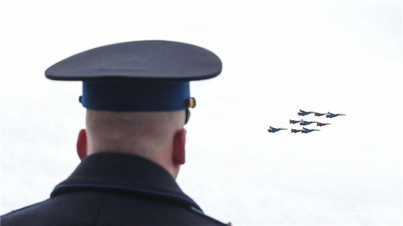 Am Tag des Sieges war die Lage angespannt in Russland.